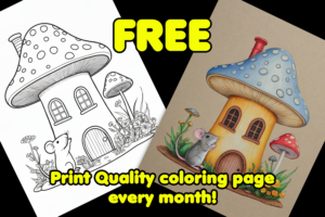 monthly free coloring pages
