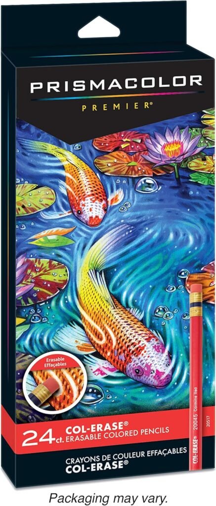 Prismacolor Colored Pencils with Eraser Image